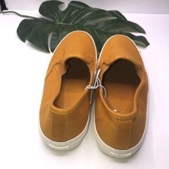 Old Navy Slip On Canvas  Mustard Sneakers - Picture 4 of 7